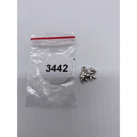 Animal Charm Pendant Tibetan Silver Tone Double Sided Pendant Item 3442 - Picture 2 of 4